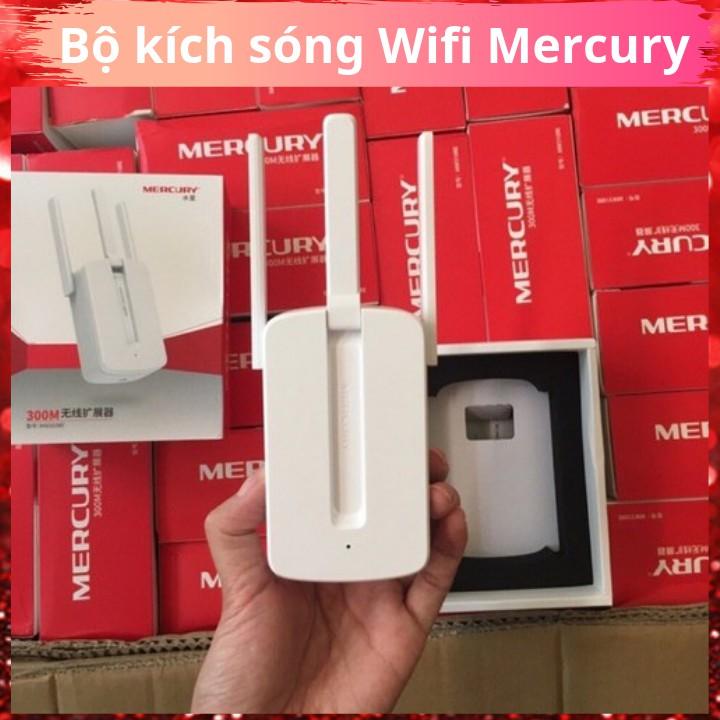 Bộ thiết bị kích sóng wifi 3 râu MERCURY - Hàng Chính Hãng (tặng kèm đầu đọc thẻ nhớ cao cấp)