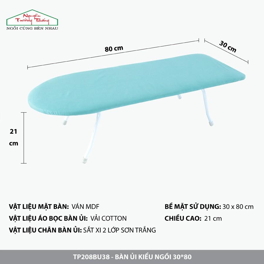 Hình ảnh Bàn Để Ủi Cầu Là Quần Áo Kiểu Ngồi 30*80Cm- NGUYỄN TRƯỜNG THẮNG - Đa Năng -Gấp Gọn -Tiết Kiệm Không Gian -Kệ Đỡ Bàn Ủi - Thông Minh