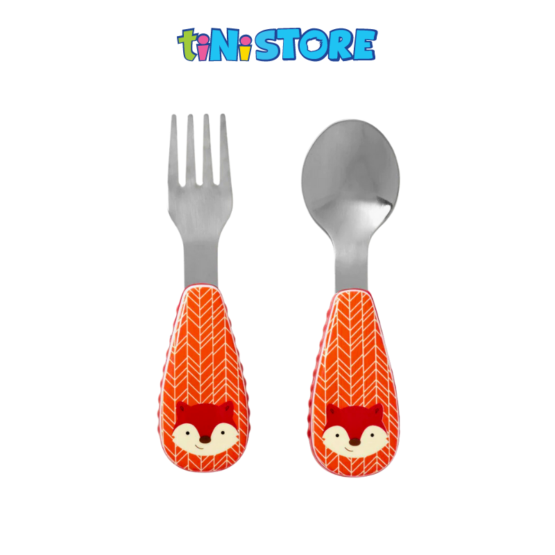 tiNiStore-Dụng cụ ăn uống cho bé Zoo Skip Hop - Cáo 252369