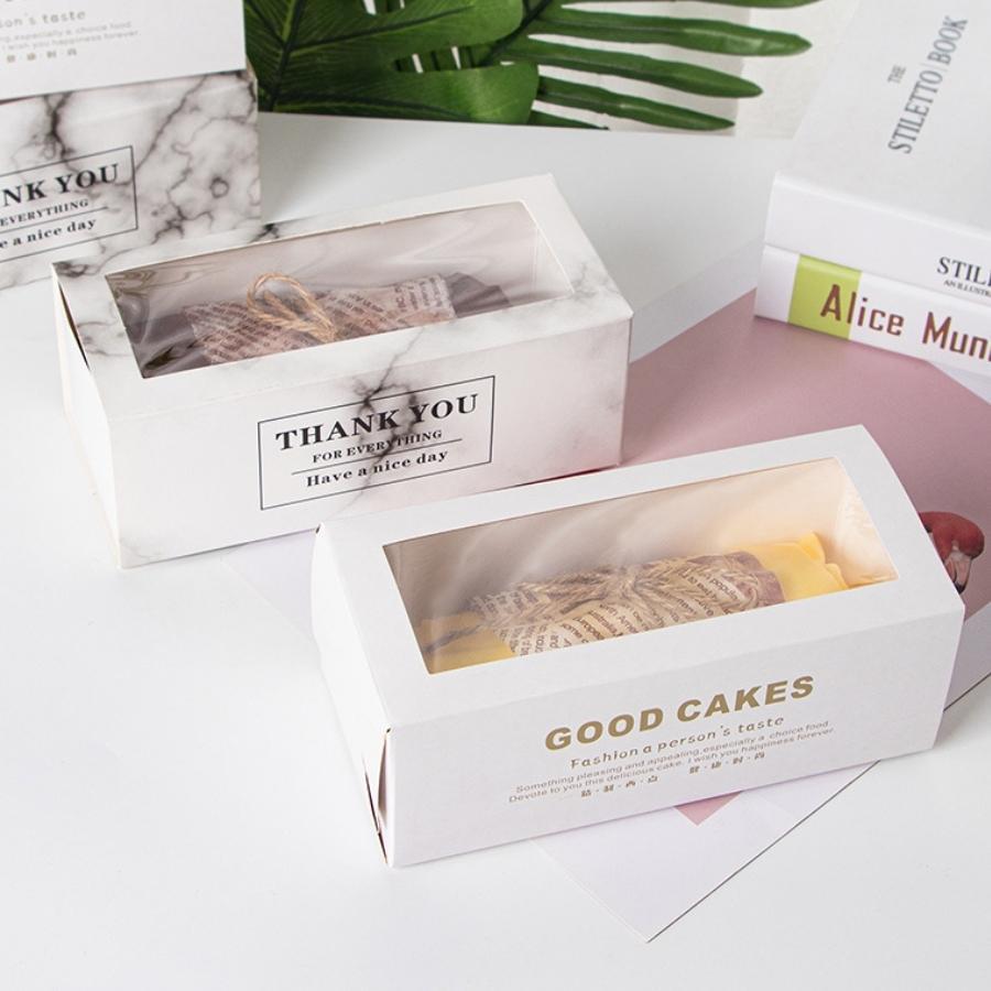 Hộp Đựng Bánh Bằng Giấy Đựng Bánh Mì Quy Cookie Kẹo