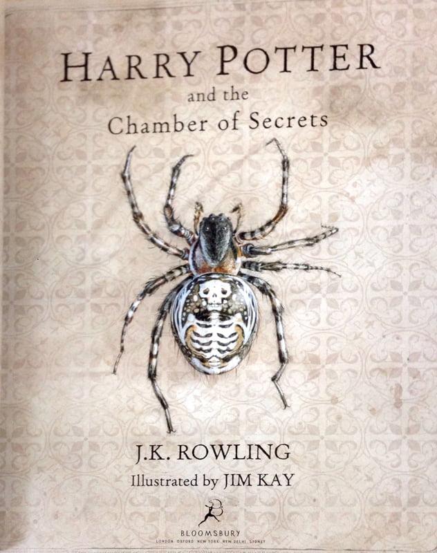 Sách Harry Potter Part 2: Harry Potter And The Chamber Of Secrets (Hardback) Illustrated Edition (Harry Potter và Phòng chứa bí mật) (English Book)