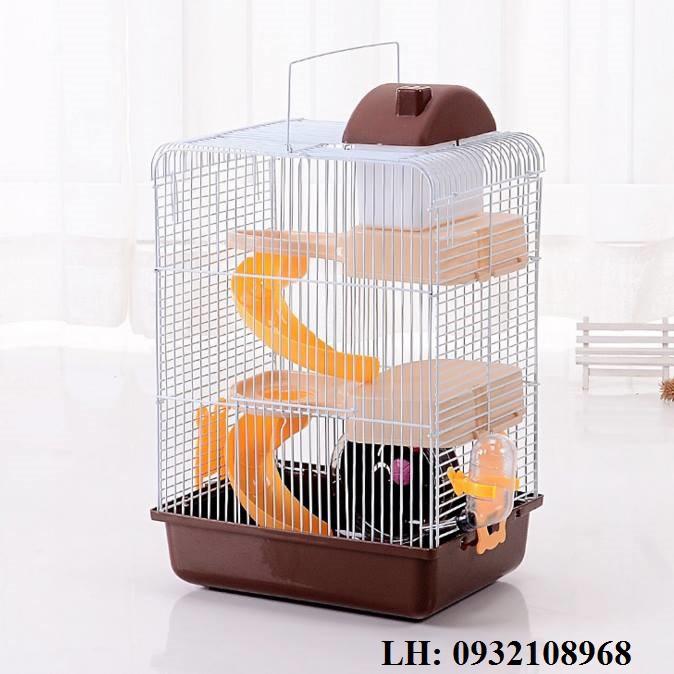 LỒNG Hamster – HOÀNG TỬ 3 TẦNG SIZE LỚN