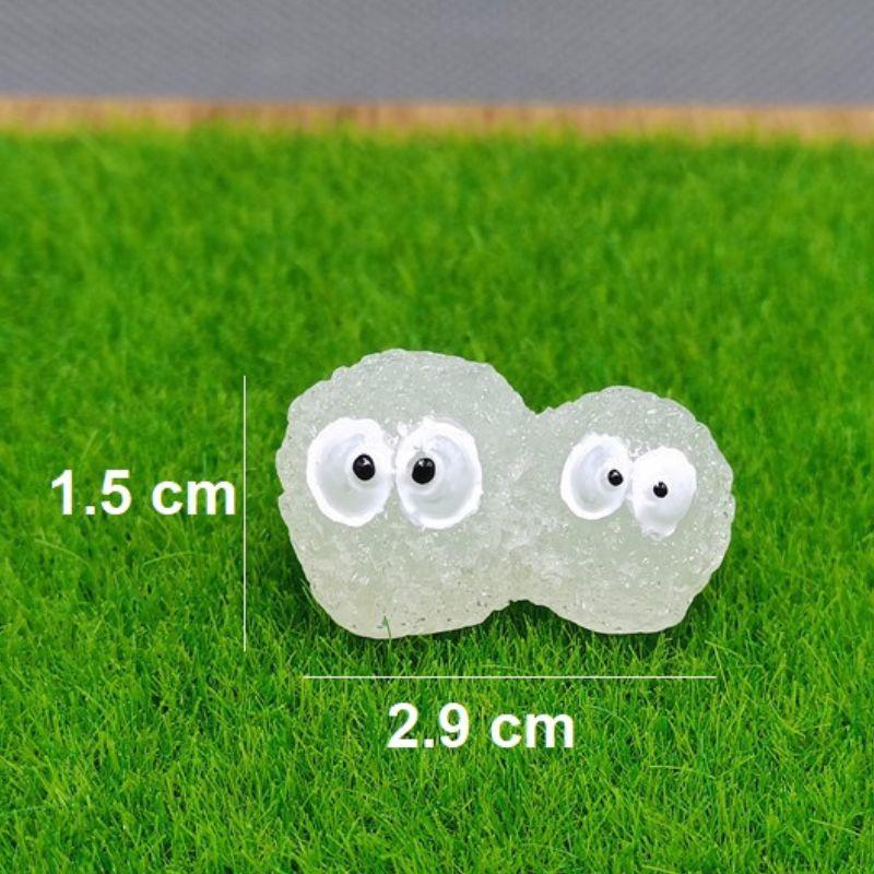 Mô hình mini ️ Mô hình Briquettes dust Elf dạ quang DIY trang trí bàn học, bàn làm việc