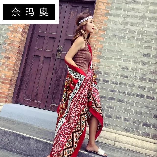 Khăn choàng bohemian - Khăn choàng đi biển