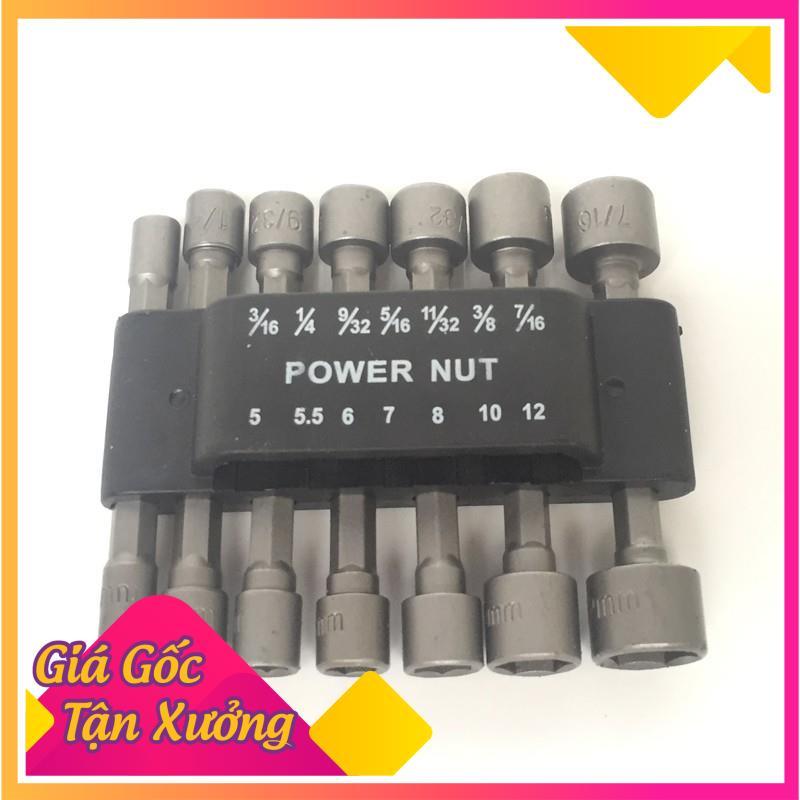 Bộ Vặn ốc Power Nut 14 Chi Tiết  TP'S