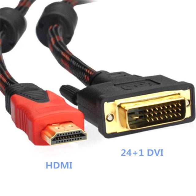 Dây cáp chuyển tín hiệu DVI - HDMI