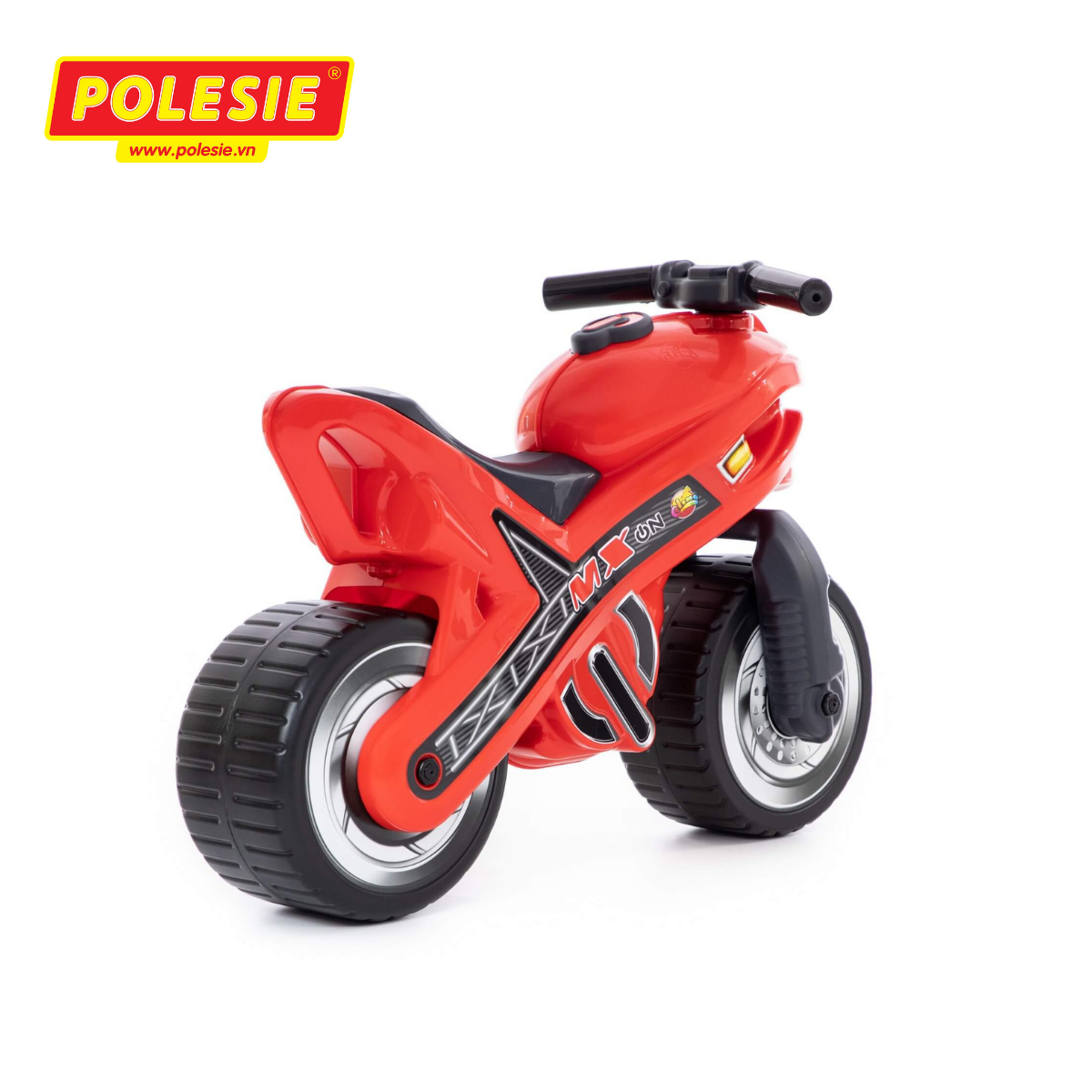 Xe chòi chân mô tô MX (đỏ) 46512 - Polesie Toys