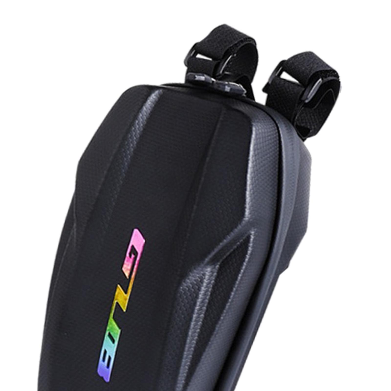 Scooter Storage Bag Scooter Front Hanging Bag Waterproof Scooter Handlebar Bag Folding Bike EVA Hard Shell Frame Bag