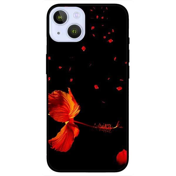Ốp lưng dành cho Iphone 13 Mini - Iphone 13 - Iphone 13 Pro -  Iphone 13 Pro Max - Hoa Đỏ Rơi