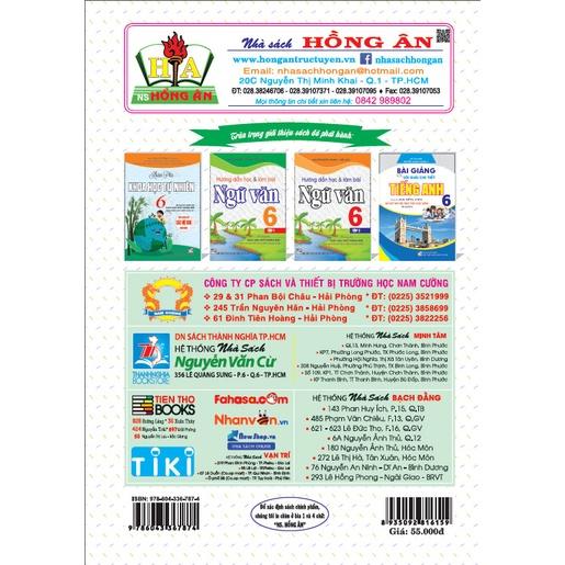 SÁCH - Bài tập trắc nghiệm Tiếng Anh 6 HA-MK