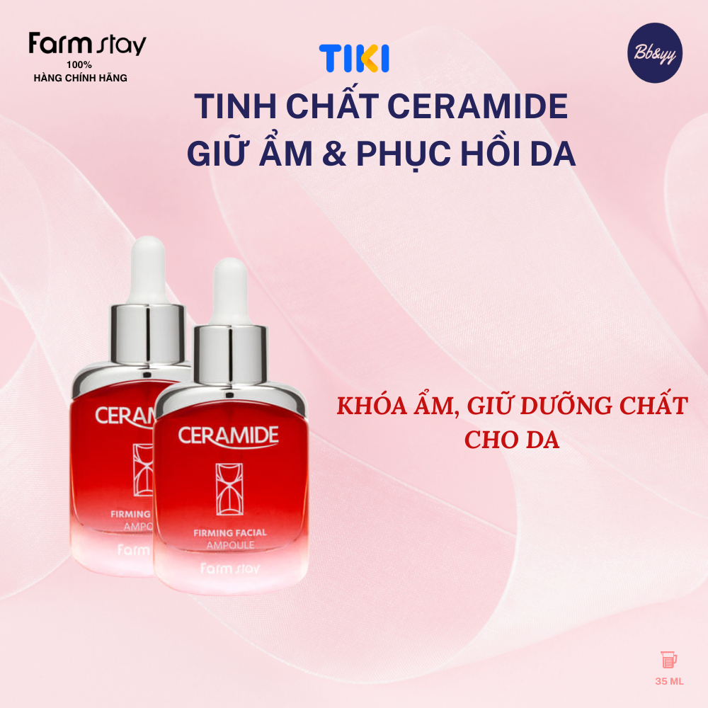 Tinh Chất Ceramide Giữ Ẩm &amp; Phục Hồi Da Ceramide - Ceramide Firming Facial Ampoule