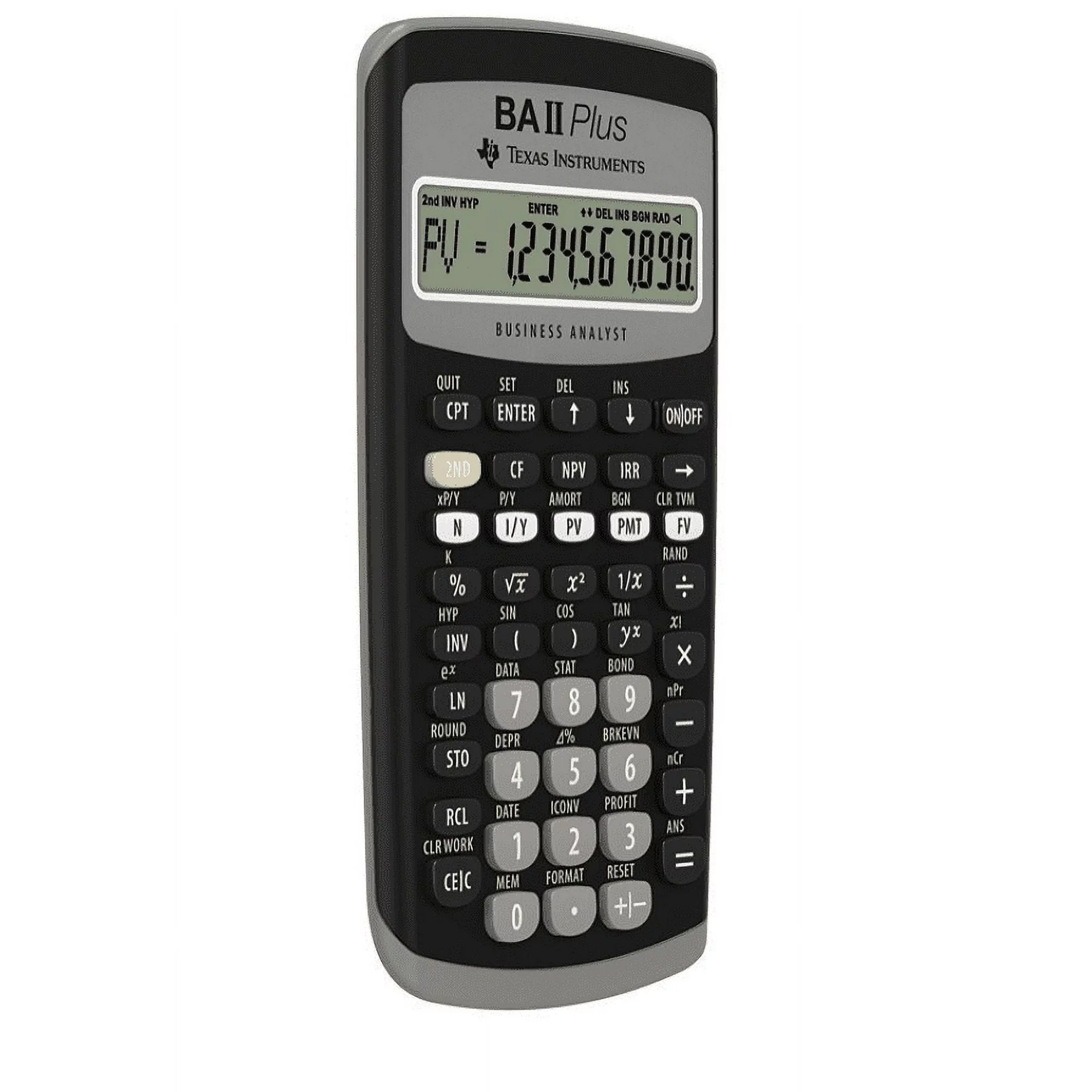 Máy tính Tài chính, CFA, FRM - Texas Instruments BA II Plus