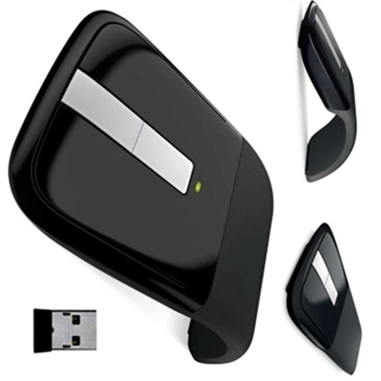 Khuyến mại chuột không dây cảm ứng gập thế hệ thứ hai mỏng nhẹ Arc Touch chuột di động cá tính sáng tạo