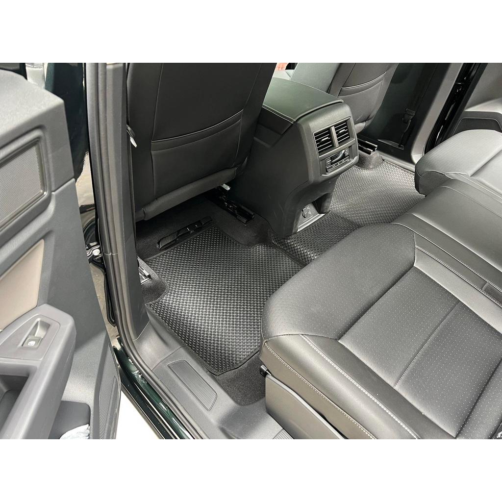 Thảm lót sàn ô tô KATA cho xe Volkswagen Teramont - Khít với sàn xe, Chống trơn, Không mùi, Không ẩm mốc