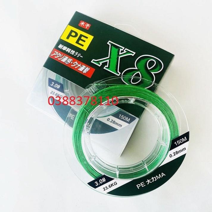 Sale to Dây Dù Dây Dù Câu Cá PE Lure X8 Dài 150m  - xả hàng tồn
