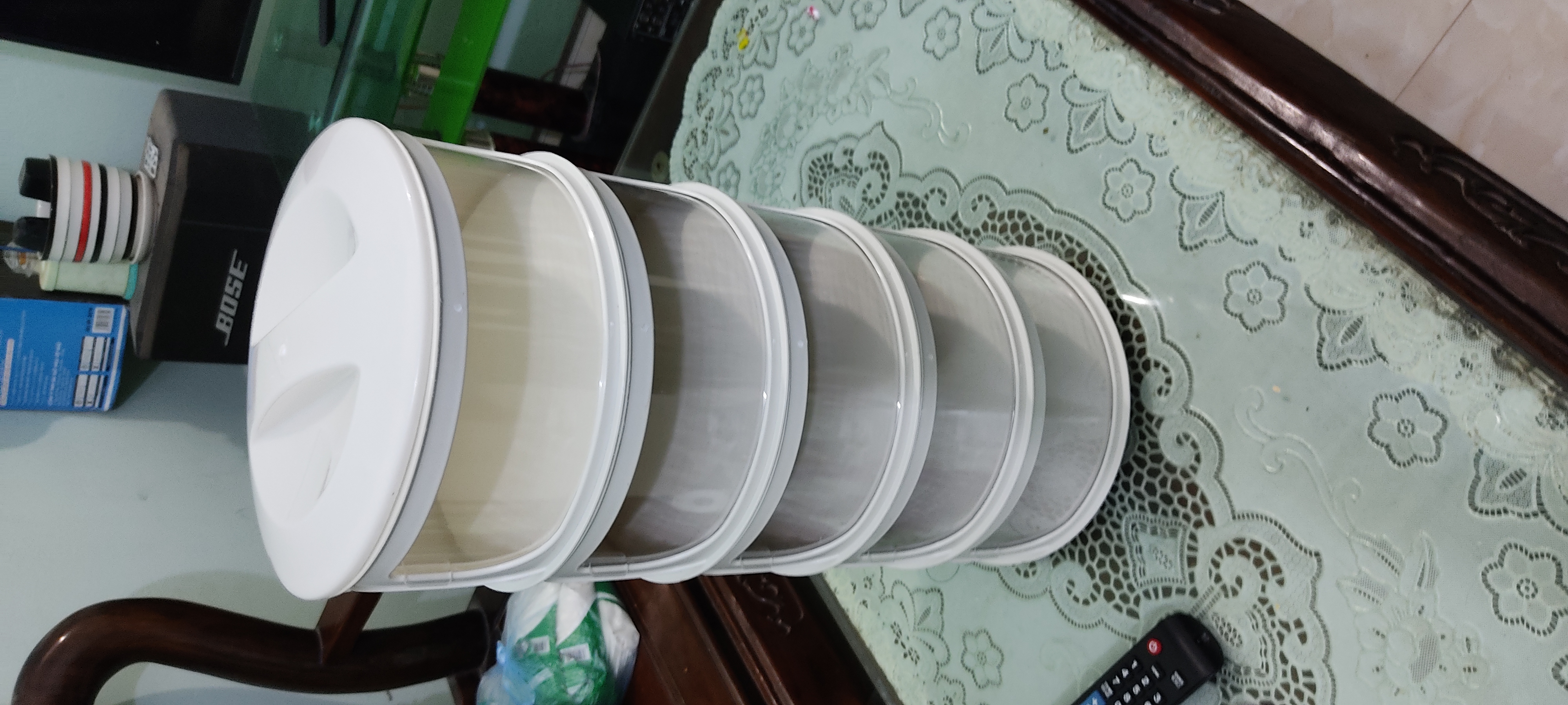 Lồng bàn 5 tầng đựng thức ăn hàng Việt Nam chất lượng