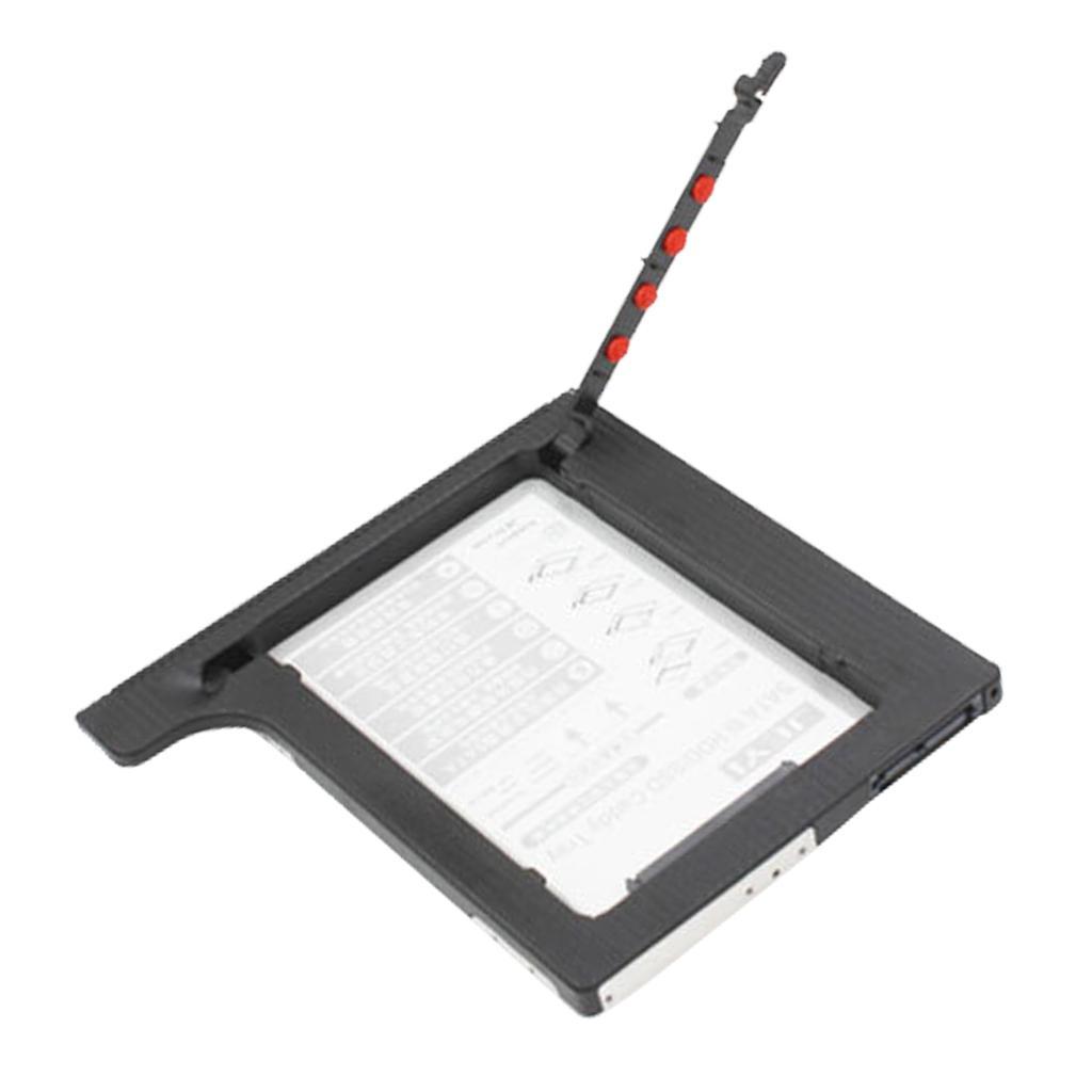 2.5'' 12.7mm SATA SSD HDD Hard Disk Tray for Laptop CD DVD Optical Drive Bay