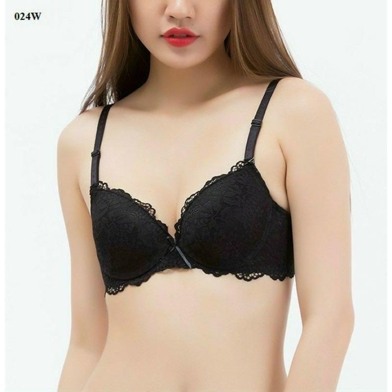 Áo Ngực Việt Nam Có gọng. Áo Lót Ren Boya Mút Dày Nâng Ngực Mã M024W