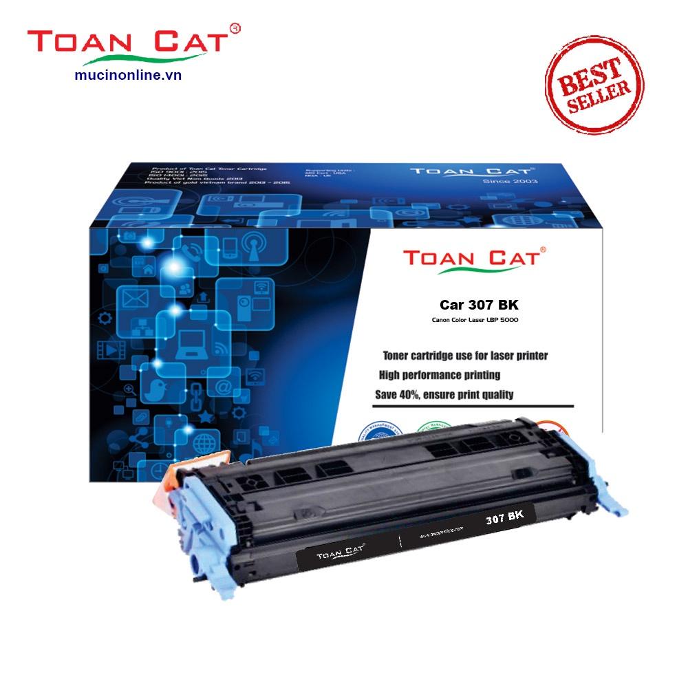 Hộp mực in Toàn Cát Cartridge 307 B/M/Y/C dùng cho máy in màu Canon Color LBP 5000 - HÀNG CHÍNH HÃNG