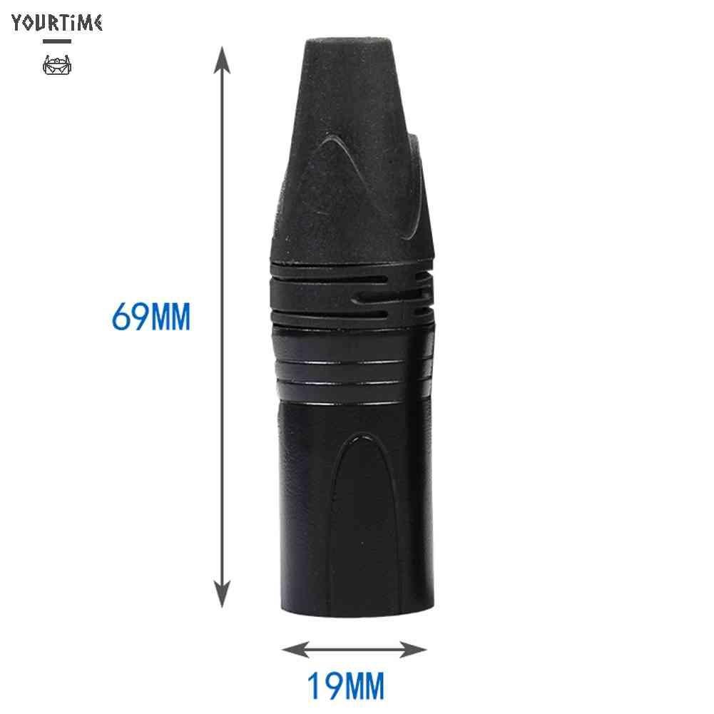 Set 10 Đầu Nối Dây Cáp Âm Thanh Microphone XLR 3Pin
