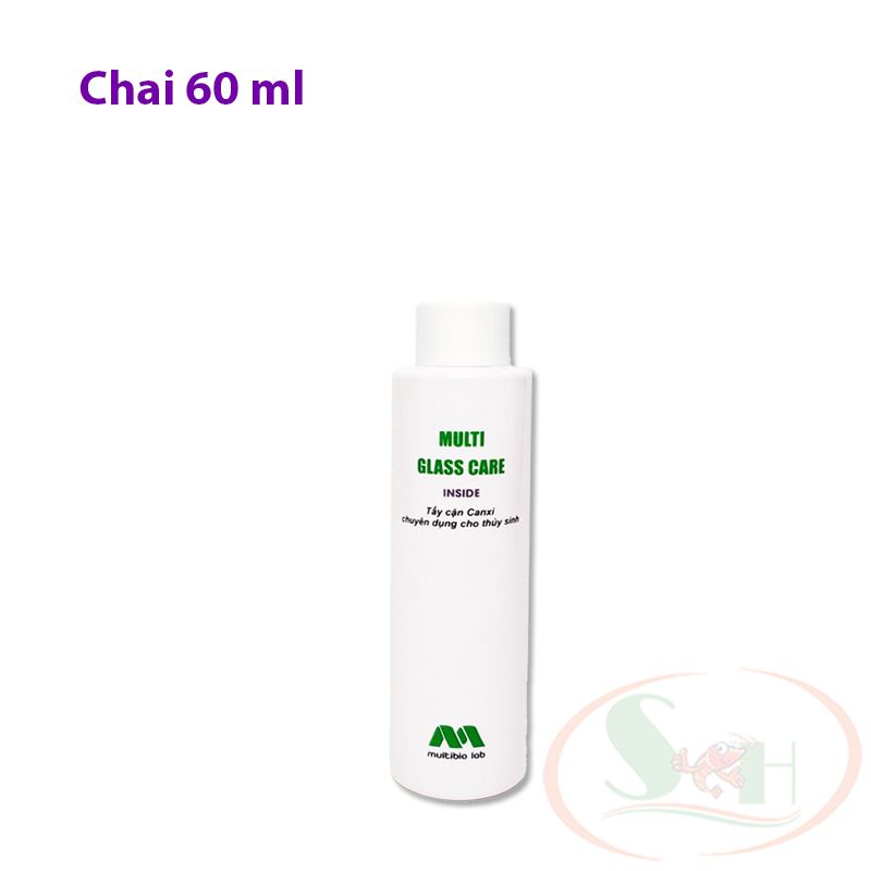 Tẩy cặn canxi Multi Glass Care Inside vệ sinh hồ cặn bám kính bể cá tép thủy sinh