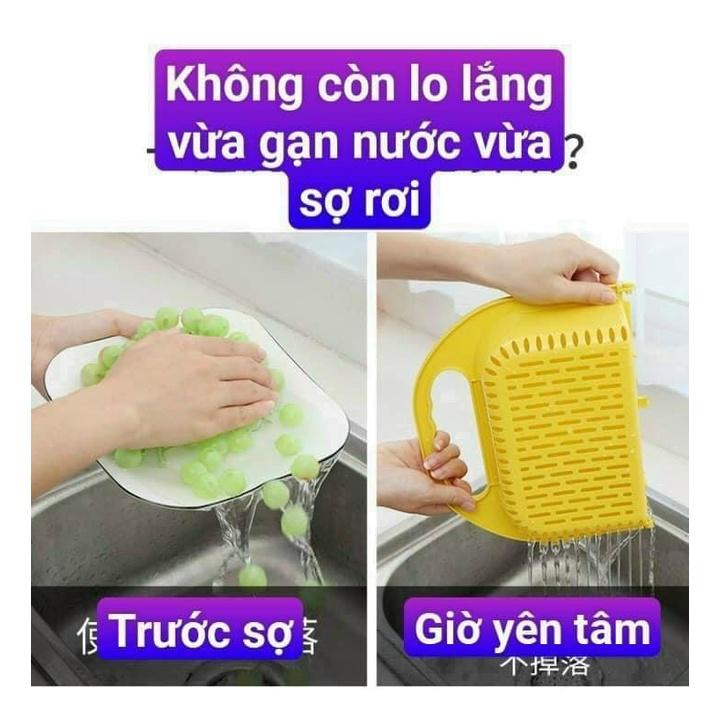 Rổ Nhựa Gấp Gọn Gập Đôi