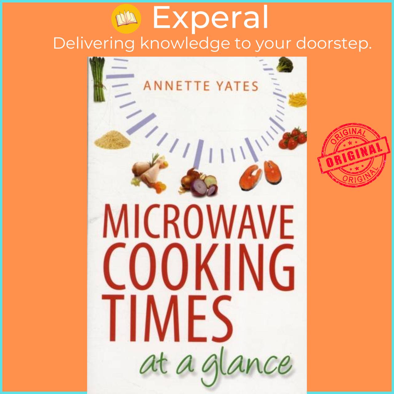 Sách - Microwave Cooking Times at a Glance by Annette Yates (UK edition, paperback)