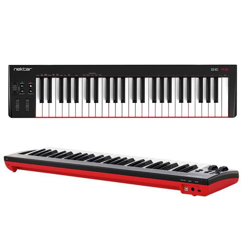 Bàn sáng tác nhạc điện tử Nektar SE49 Midi Keyboard Controller 49 Phím Cảm ứng lực (Bàn phím sáng tác )