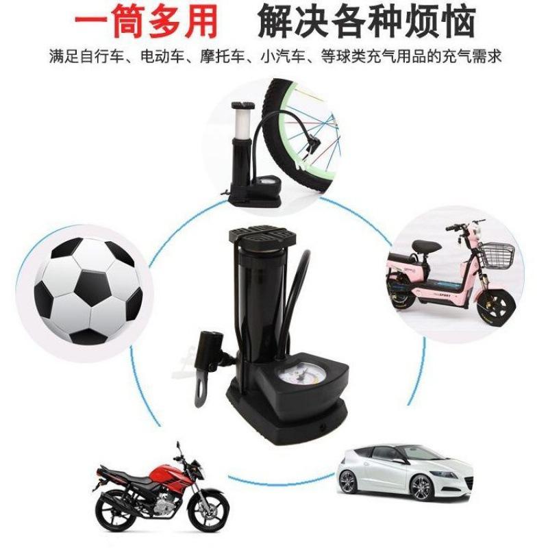 Đảm bảo chất lượng bơm hơi ô tô đạp điện ô tô bơm hơi xe máy xe đạp bóng rổ bóng áp suất cao máy bơm không khí