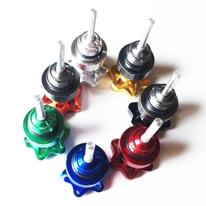 TY THĂM NHỚT 6 CẠNH MÀU DA CAM, CHẤT LIỆU HỢP KIM NHÔM CAO CẤP, SỬ DỤNG ĐƯỢC CHO NHIỀU DÒNG XE - TD