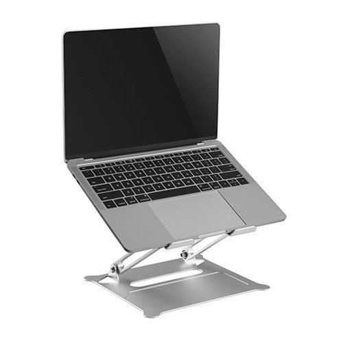 Giá đỡ Laptop Ipad Macbook làm từ hợp kim nhôm cao cấp hỗ trợ tản nhiệt giảm mỏi cổ tặng kèm túi đựng phụ kiện BaoAn hàng chính hãng
