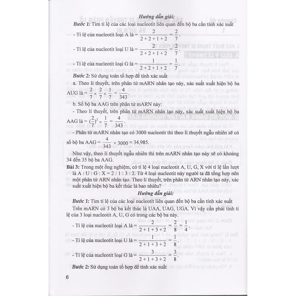 Sách - Phương pháp giải toán Xác suất Sinh học (Tái bản 2)