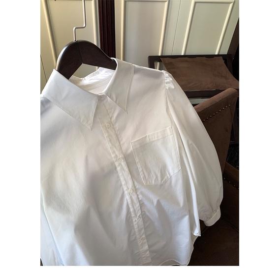 Áo sơ mi tay bồng Hàn Quốc