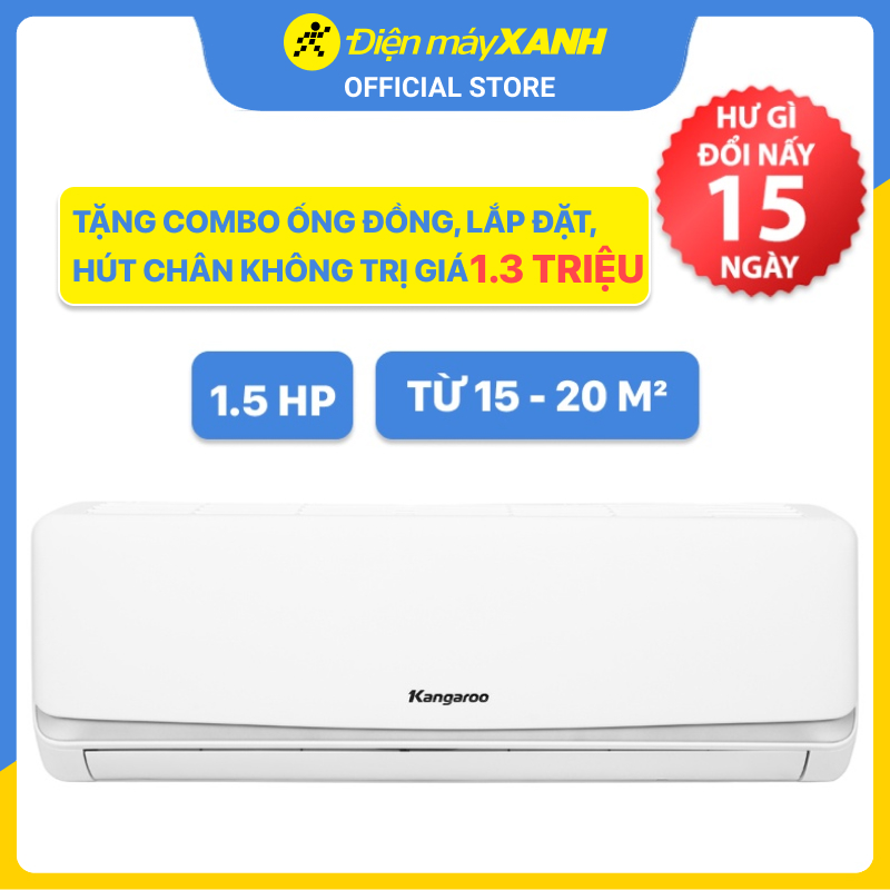 Máy điều hòa không khí treo tường Kangaroo loại 1 chiều KGAC12CN - Hàng chính hãng