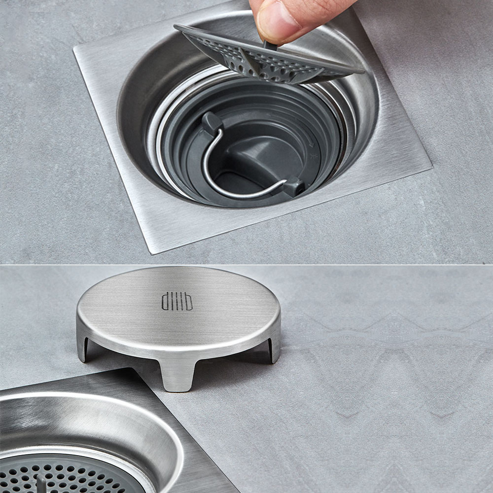 Nắp Cống Thoát Nước Inox 304 Chống Gỉ Xiaomi Diiib