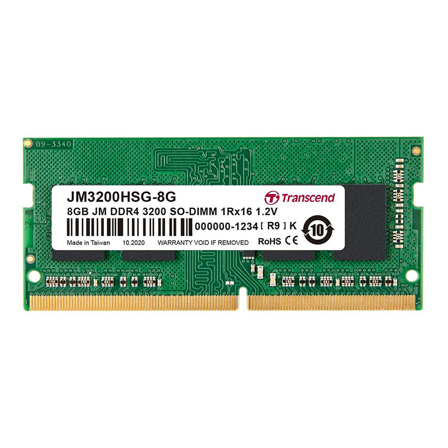 RAM Laptop Transcend DDR4 3200Mhz SO-DIMM - Hàng Chính Hãng