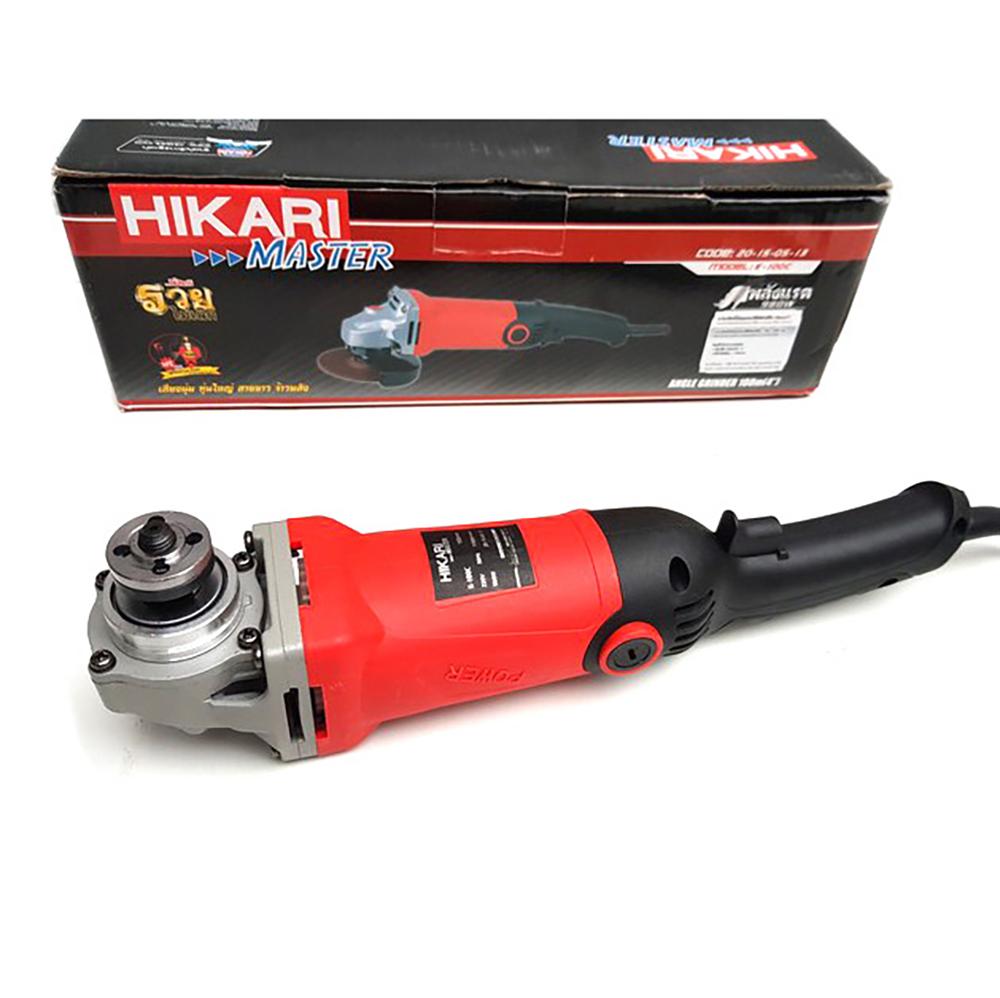 Máy Mài Cắt Góc Cầm Tay Hikari Master K100C Công Suất 980W, Đường Kính Đĩa 100mm, Mài Kim Loại, Gỗ, Đá, Cắt Bàn, Công Tắc Đuôi – Hàng Chính Hãng