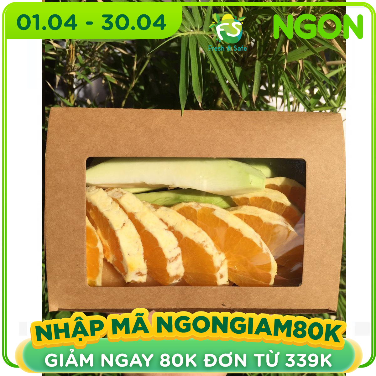 Trái cây cắt - Hộp mix F3
