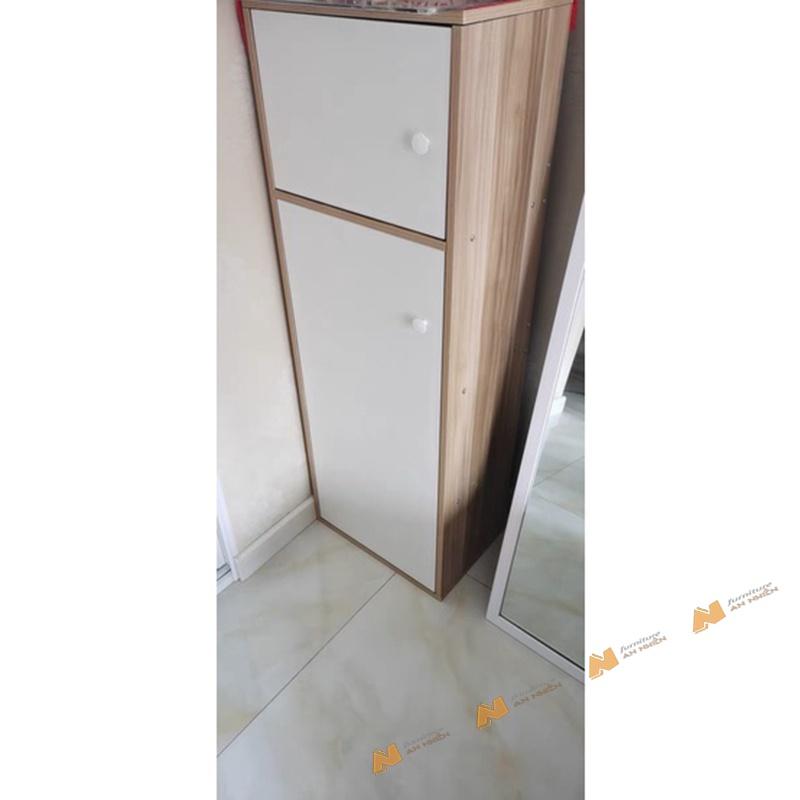 Made in VN Tủ Đứng 4 Tầng 1m2 Chứa Đồ Tiện Lợi gỗ mdf 17mm công ty Mộc Phát độ bền trên 30 năm AN038