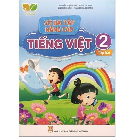 Sách - Combo Vở bài tập nâng cao tiếng việt lớp 2 (Tập 1+Tập 2)