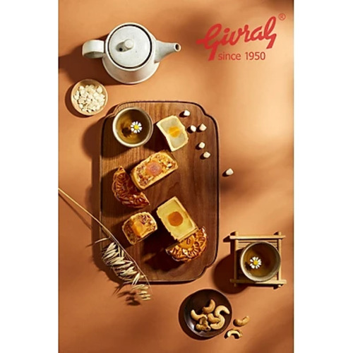 Bánh Trung Thu Givral Đậu Xanh (2 Trứng/300gr)