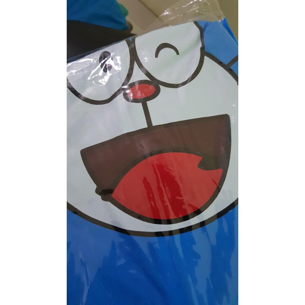 Áo mưa măng tô dây kéo: Helo Kitty - Doremon - Gấu Brown