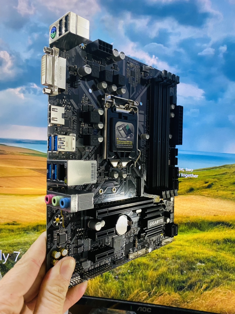 Bo Mạch Chủ GIGABYTE Z370M DS3H - HÀNG CHÍNH HÃNG