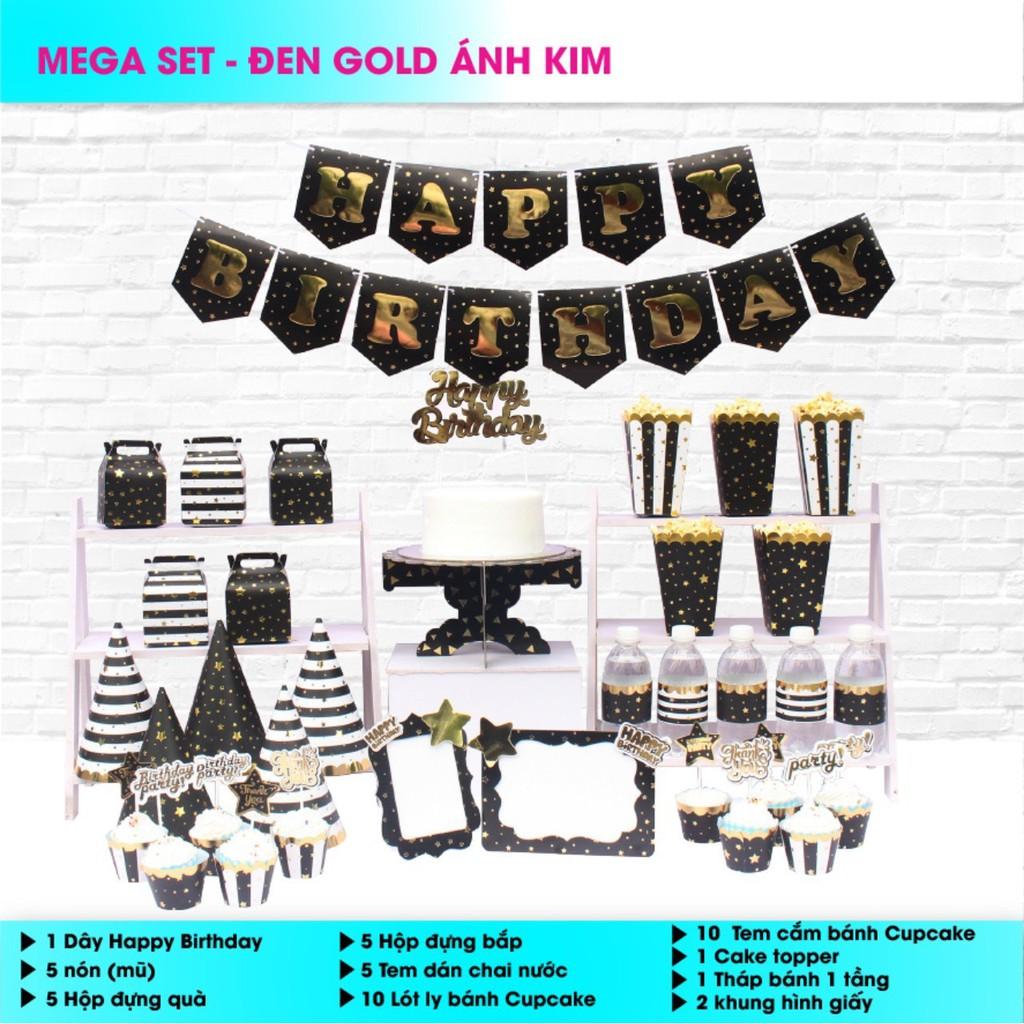 SET MEGA ĐỂ BÀN SINH NHẬT