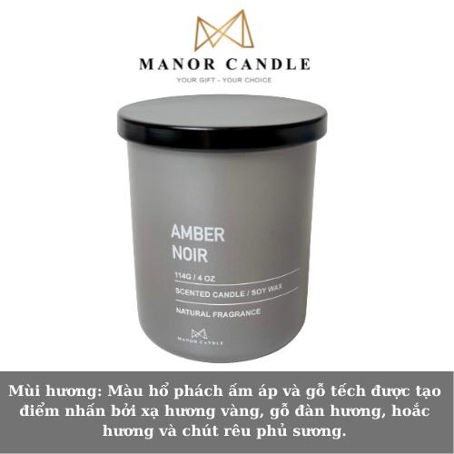 Nến thơm Amber Noir , size 4 oz 114g