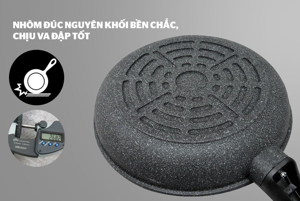 Chảo Đá Siêu Bền SUNHOUSE SBD20