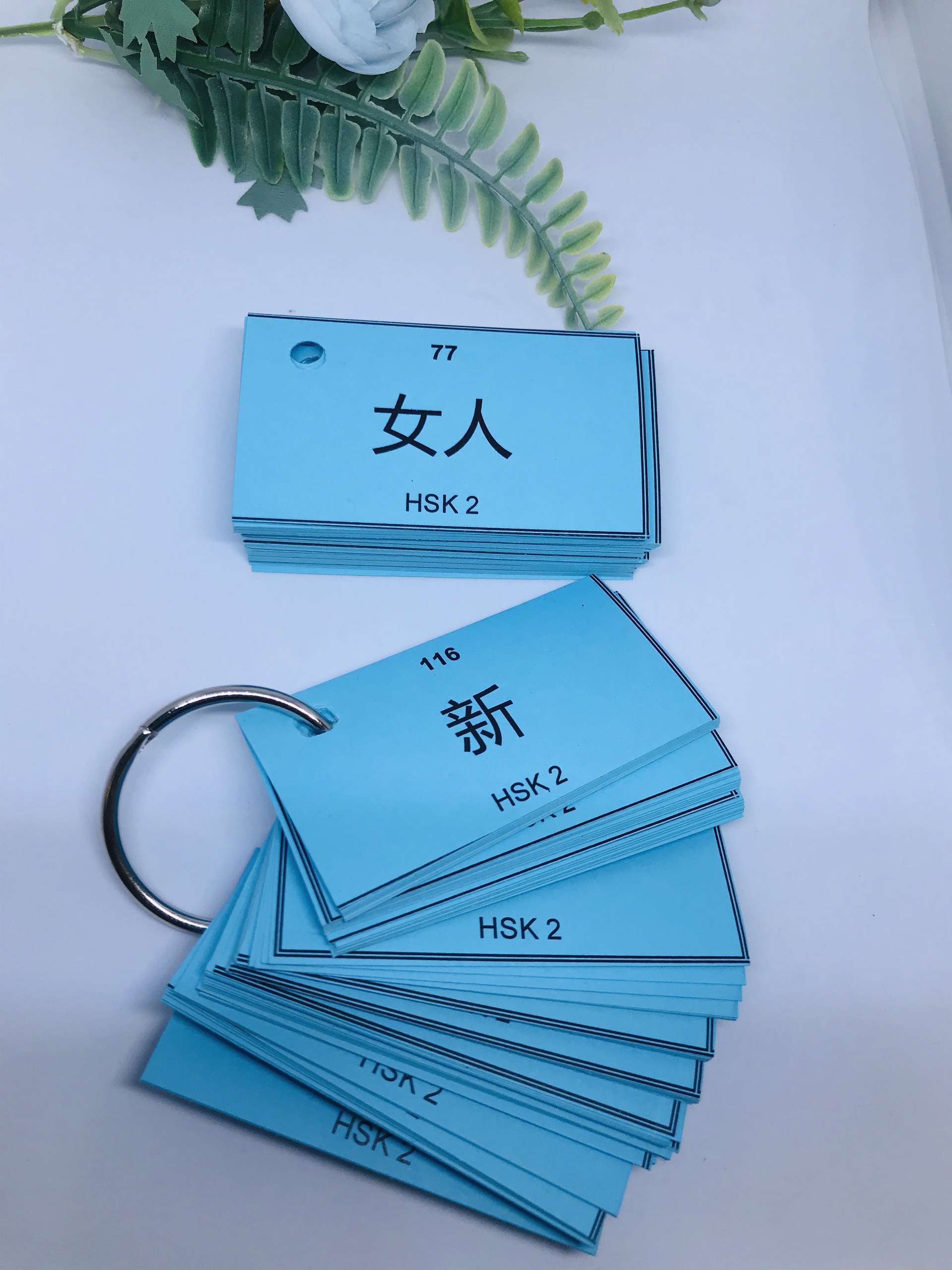 Flashcard Tiếng Trung HSK 2 150 thẻ