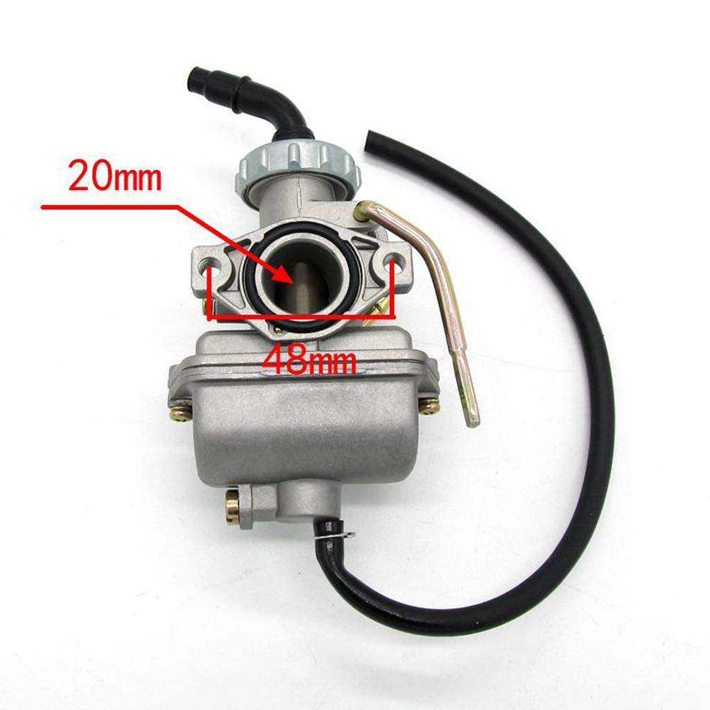 Motorcycle 22MM PZ20 Carb Carburetor 50/70/90/110/125cc for Dirt Bike ATV