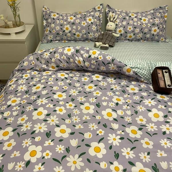 Trọn bộ 4 món cotton poly hàng nhập khẩu nguyên set.Mẫu 17