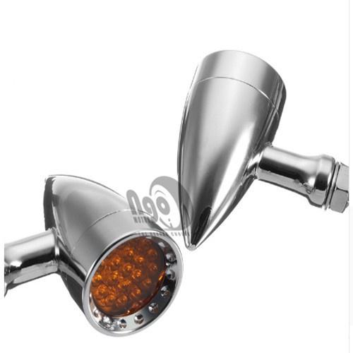 ĐÈN XI NHAN  HARLEY LED - CHẤT LIỆU NHÔM - phụ tùng đèn xi nhan